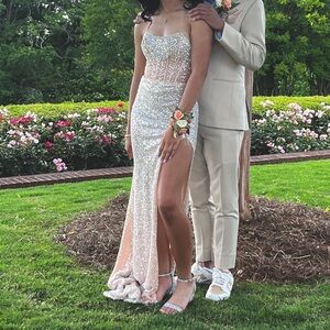 Designer: Portia & Scarlett, Size 00, Color:  Champagne